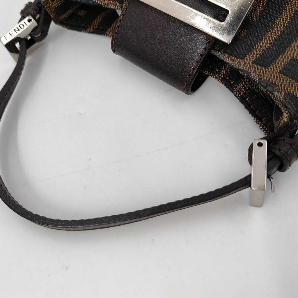 Fendi Zucca Pattern Handbag Mini Croissant Pouch — view 5
