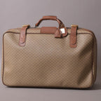 Gucci Vintage Micro GG Boston Bag Leather Brown