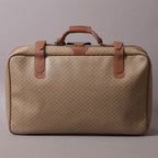 Gucci Vintage Micro GG Boston Bag Leather Brown — view 3