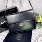 Chanel Vintage Turnlock Chain Shoulder