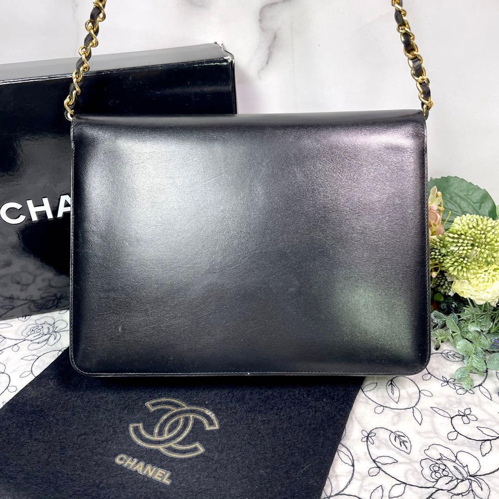 Chanel Vintage Turnlock Chain Shoulder — view 3
