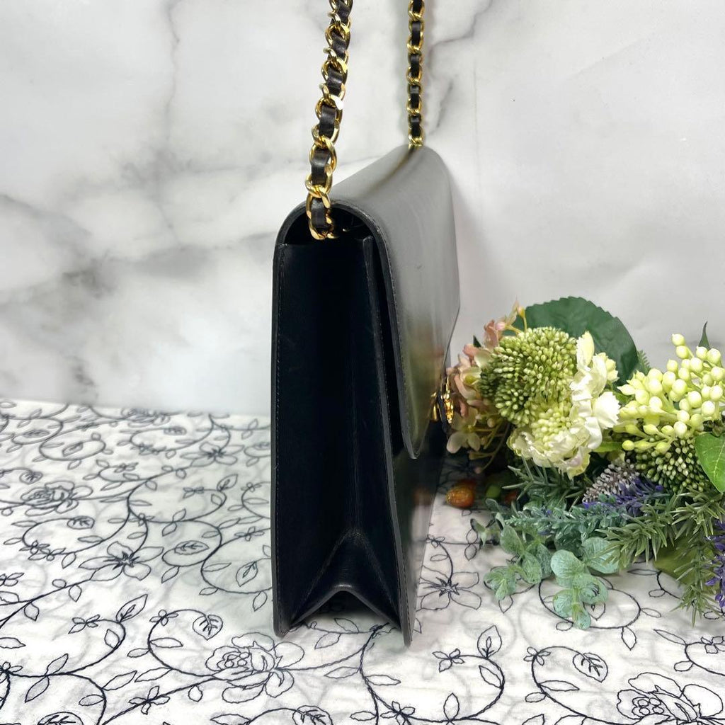 Chanel Vintage Turnlock Chain Shoulder — view 6