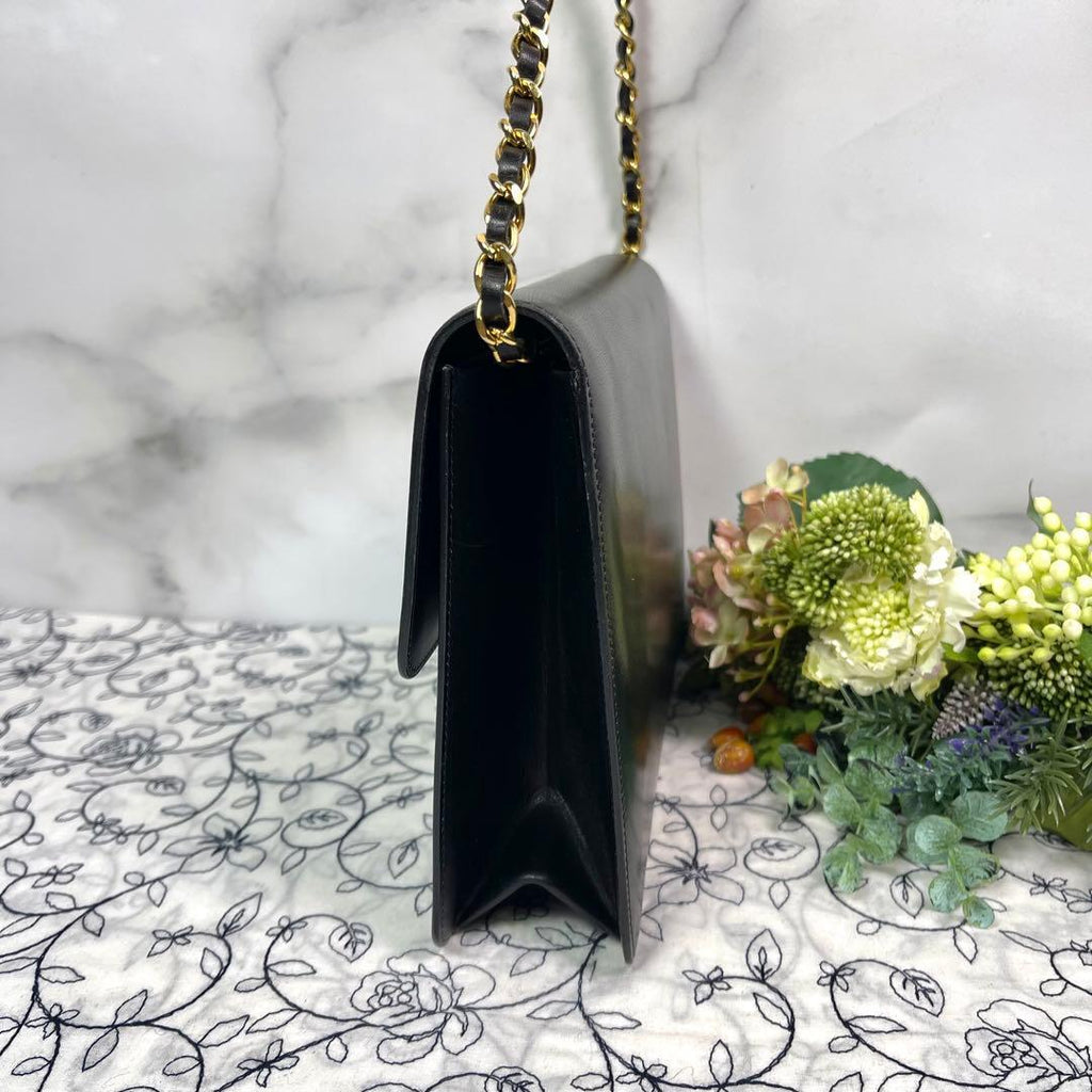 Chanel Vintage Turnlock Chain Shoulder — view 7