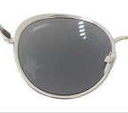 Chanel CC Logo Round Sunglasses Eyewear — view 6