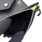 Louis Vuitton Monogram Empreinte Portefeuille Victorine Black Wallet — view 6