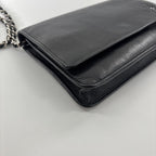 Chanel Camellia Leather Chain Wallet Shoulder — view 6