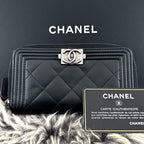 Chanel Wallet Boy Round