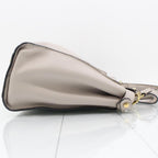Fendi Peekaboo 2-Way Medium Greige Bag — view 3