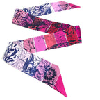 Hermes Twilly Scarf Silk Jungle Love — view 4