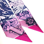Hermes Twilly Scarf Silk Jungle Love — view 6