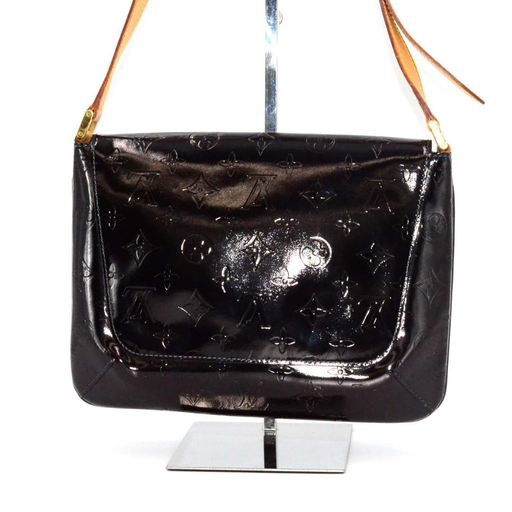 Louis Vuitton Shoulder Back Vernis Thompson Black — view 2