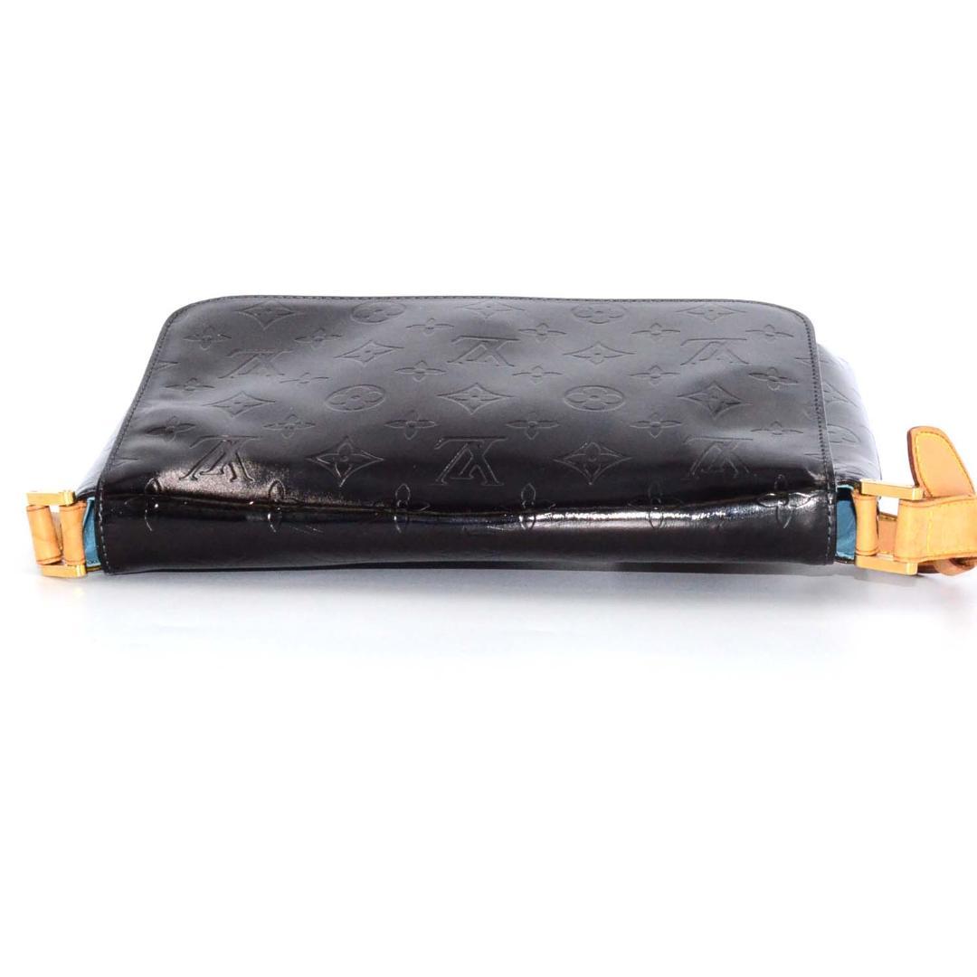 Louis Vuitton Shoulder Back Vernis Thompson Black — view 5