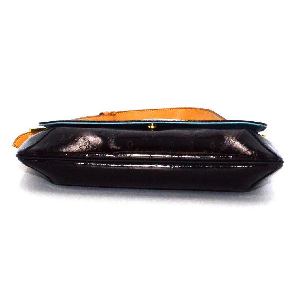 Louis Vuitton Shoulder Back Vernis Thompson Black — view 7