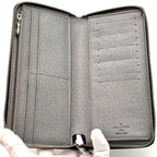 Louis Vuitton Wallet Zippy Vertical Silver — view 3