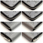 Louis Vuitton Wallet Zippy Vertical Silver — view 8