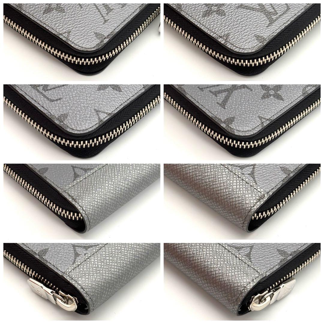 Louis Vuitton Wallet Zippy Vertical Silver — view 8