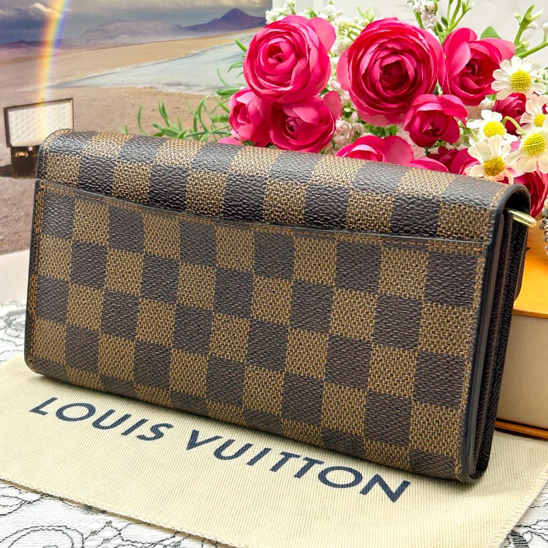 Louis Vuitton Damier Portefeuille Sarah Wallet — view 2
