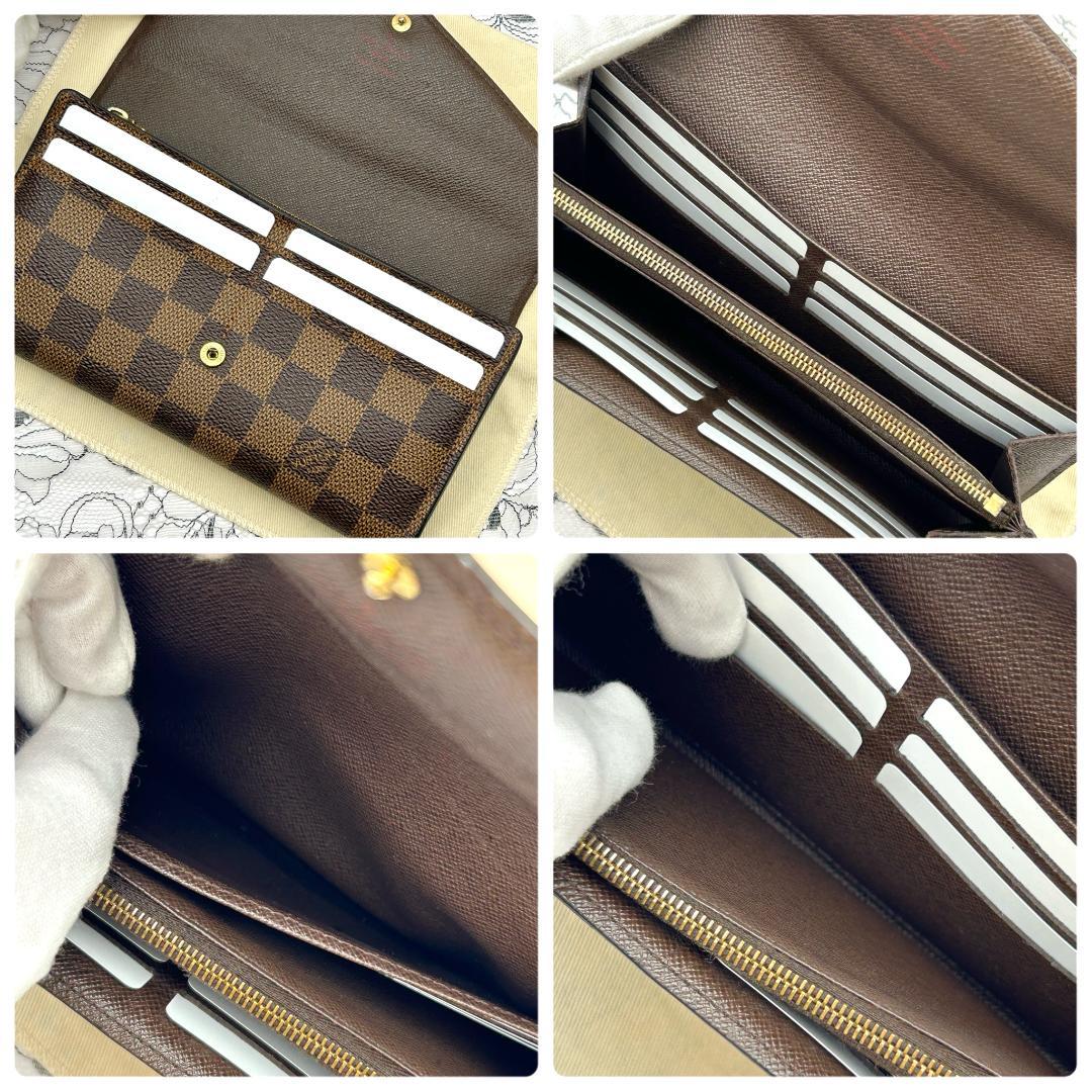 Louis Vuitton Damier Portefeuille Sarah Wallet — view 6