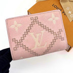 Louis Vuitton Monogram Empreinte Broderie Portefeuille Clair Wallet