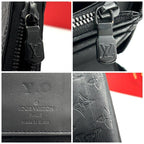 Louis Vuitton Zippy Wallet Monogram Shadow Black — view 9