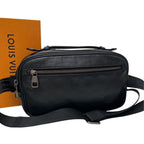 Louis Vuitton Damier Infini Ambler Waist Belt Bag Black