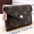 Louis Vuitton Monogram Victorine Rosevalerine Wallet