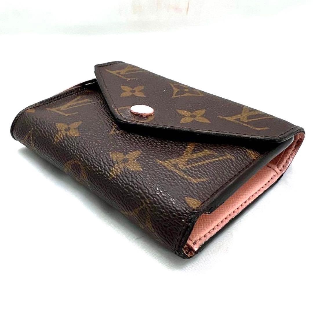 Louis Vuitton Monogram Victorine Rosevalerine Wallet — view 5