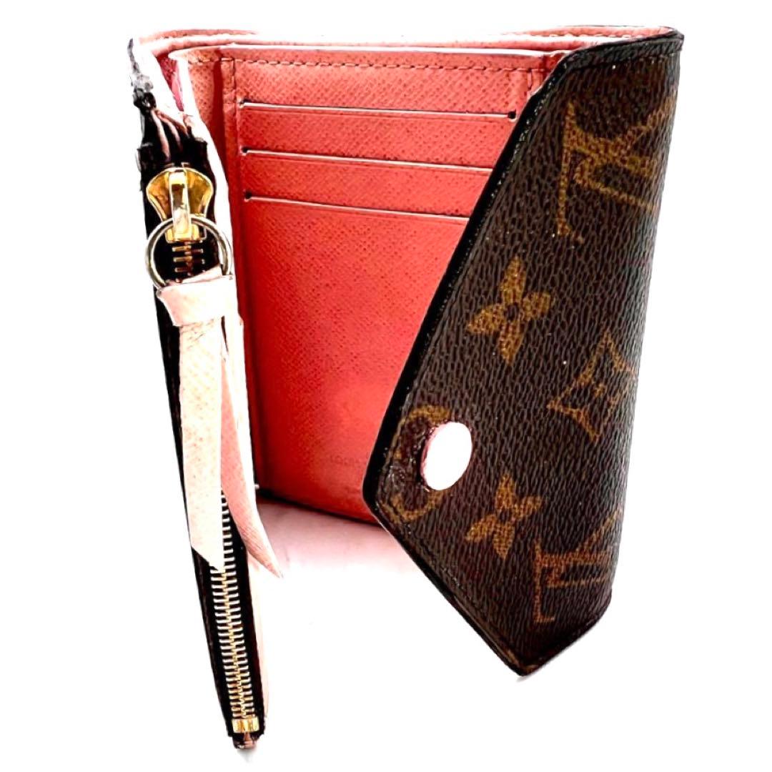 Louis Vuitton Monogram Victorine Rosevalerine Wallet — view 7