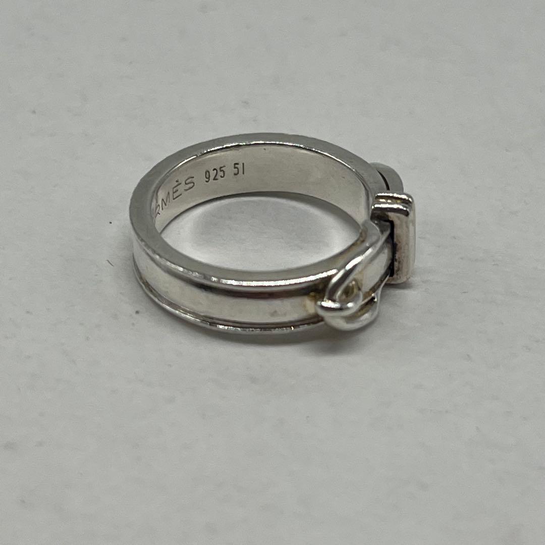 Hermes Ceinture Ring 51 Vintage — view 5