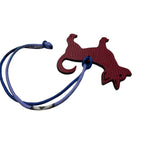 Hermes Petit H Chihuahua Charm Reversible Dog Keychain — view 4