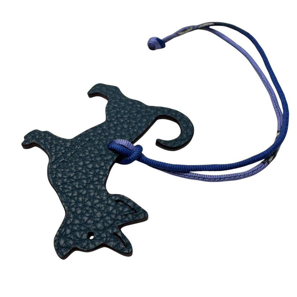 Hermes Petit H Chihuahua Charm Reversible Dog Keychain — view 5