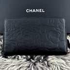 Chanel Wallet Camellia Zip Around Organizer — view 4