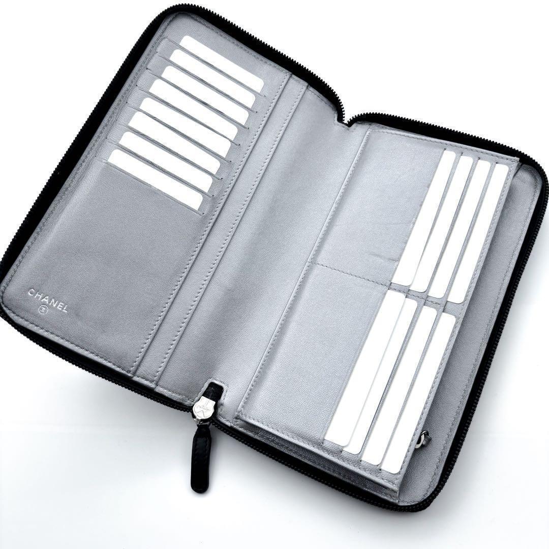 Chanel Wallet Camellia Zip Around Organizer — view 5
