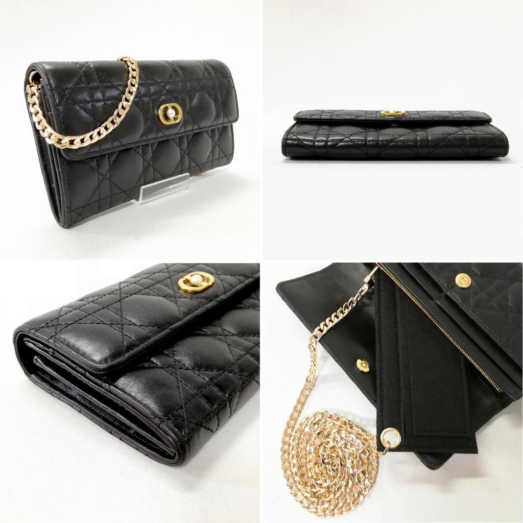 Dior Wallet Black Gold — view 3
