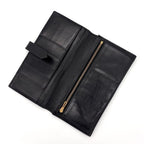Hermes Bearn Classic Box Calf Black Wallet — view 3