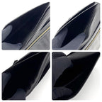 Hermes Bearn Classic Box Calf Black Wallet — view 5