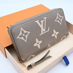 Louis Vuitton Zippy Wallet Empreinte Bicolor
