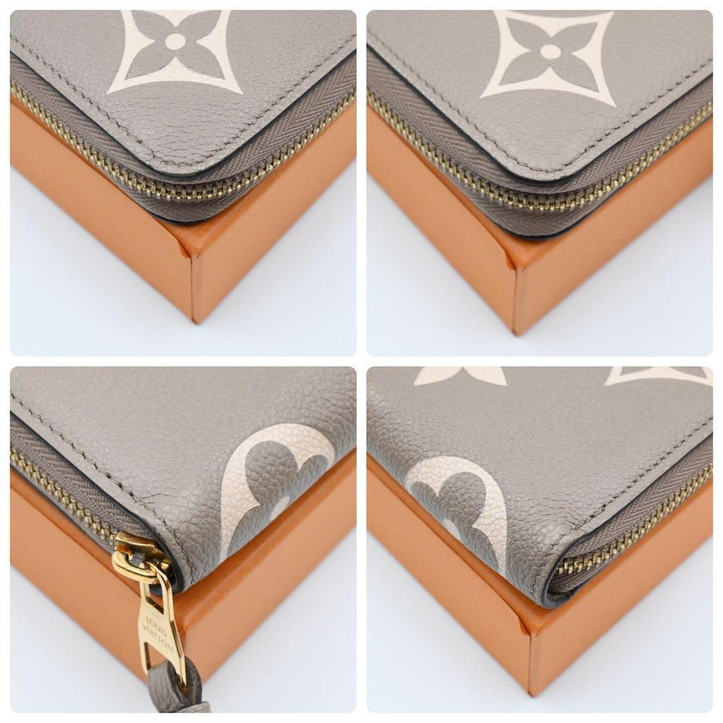 Louis Vuitton Zippy Wallet Empreinte Bicolor — view 8
