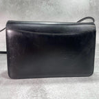 Gucci Shoulder Bag Black Leather Gold — view 3