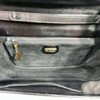 Gucci Shoulder Bag Black Leather Gold — view 5