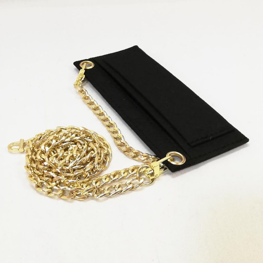 Chanel Camellia Long Wallet Pink Chain — view 6