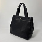 Chanel Super Caviar Leather Black Tote Seal — view 2