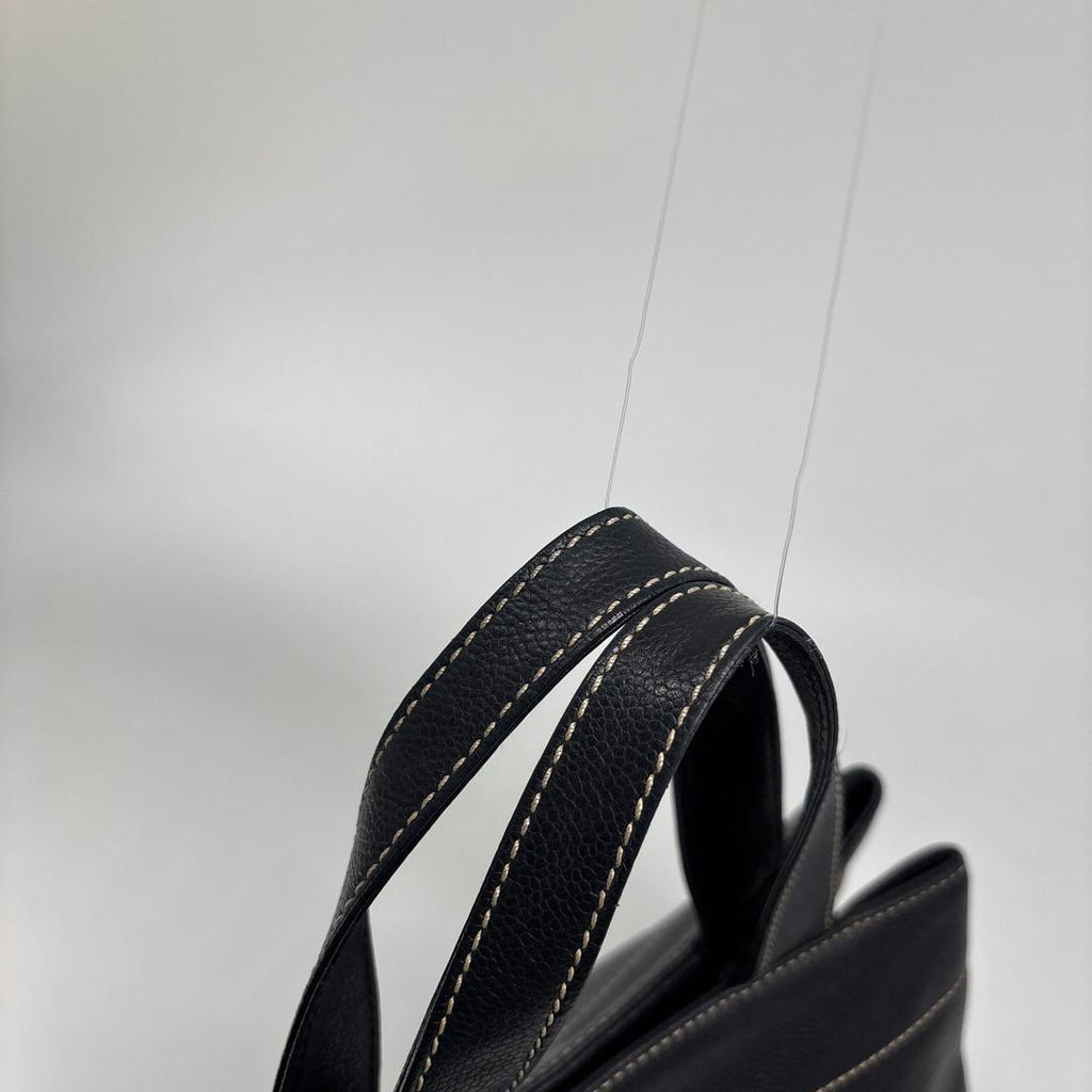 Chanel Super Caviar Leather Black Tote Seal — view 6