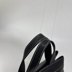 Chanel Super Caviar Leather Black Tote Seal — view 6
