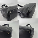 Chanel Super Caviar Leather Black Tote Seal — view 8