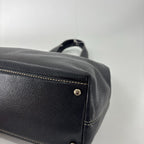 Chanel Super Caviar Leather Black Tote Seal — view 9