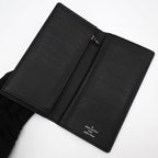 Louis Vuitton Eclipse Portefeuille Brazza Wallet Black — view 3