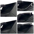 Louis Vuitton Eclipse Portefeuille Brazza Wallet Black — view 5