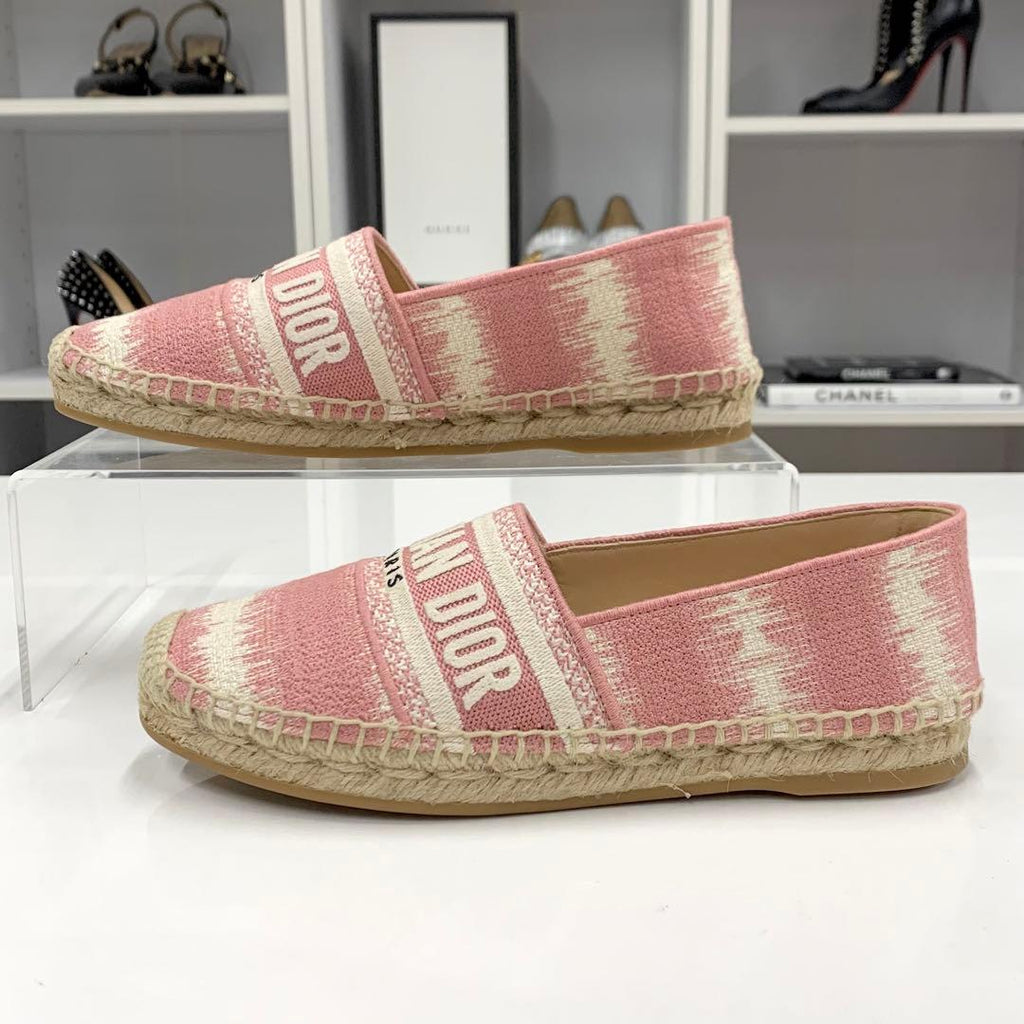 Christian Dior Granville Fabric Flats — view 3