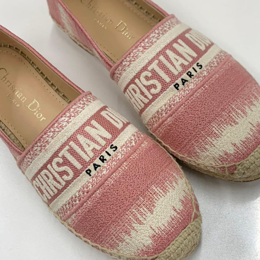 Christian Dior Granville Fabric Flats — view 9